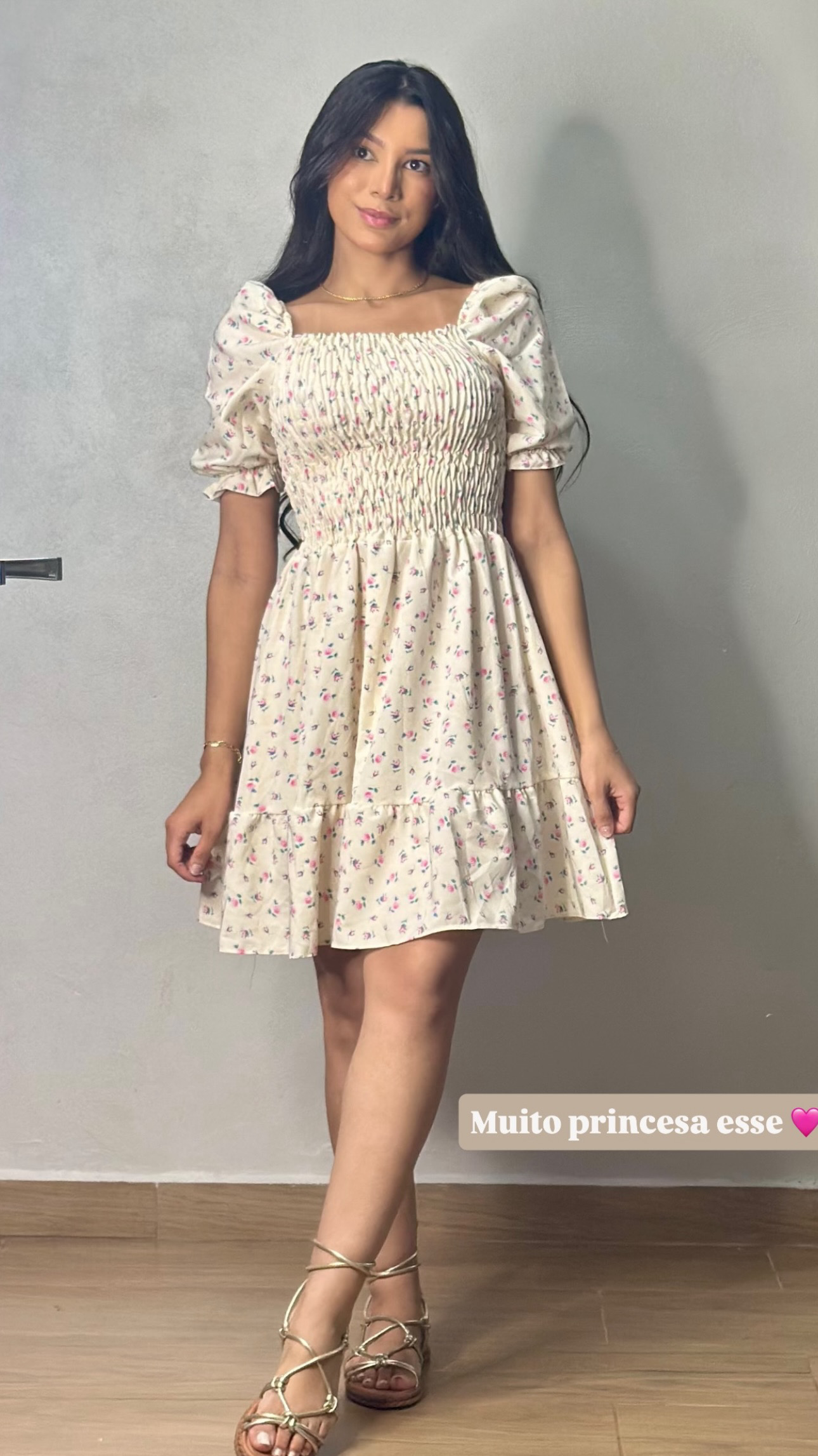 Vestido floral 